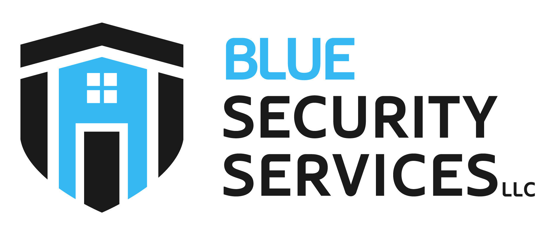 Blue Security Service Logo